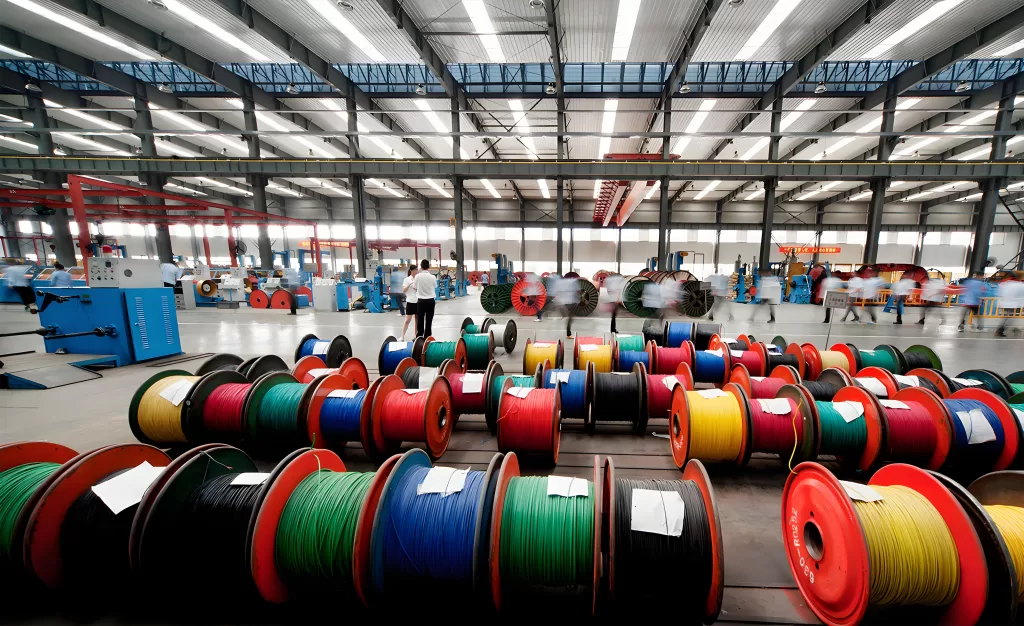 Cover of cable factory