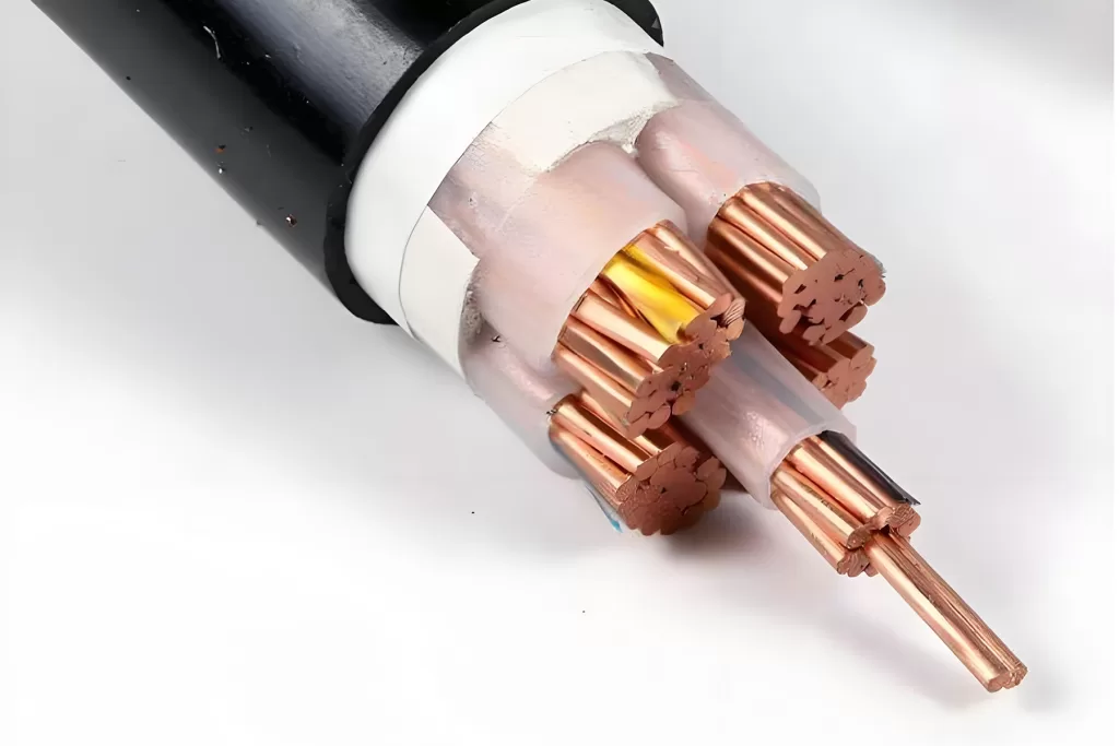 Flame-retardant & fire-resistant cable