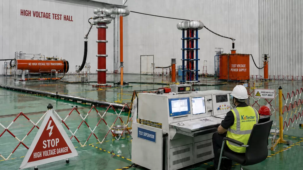 High Voltage Cable AC Withstand Test