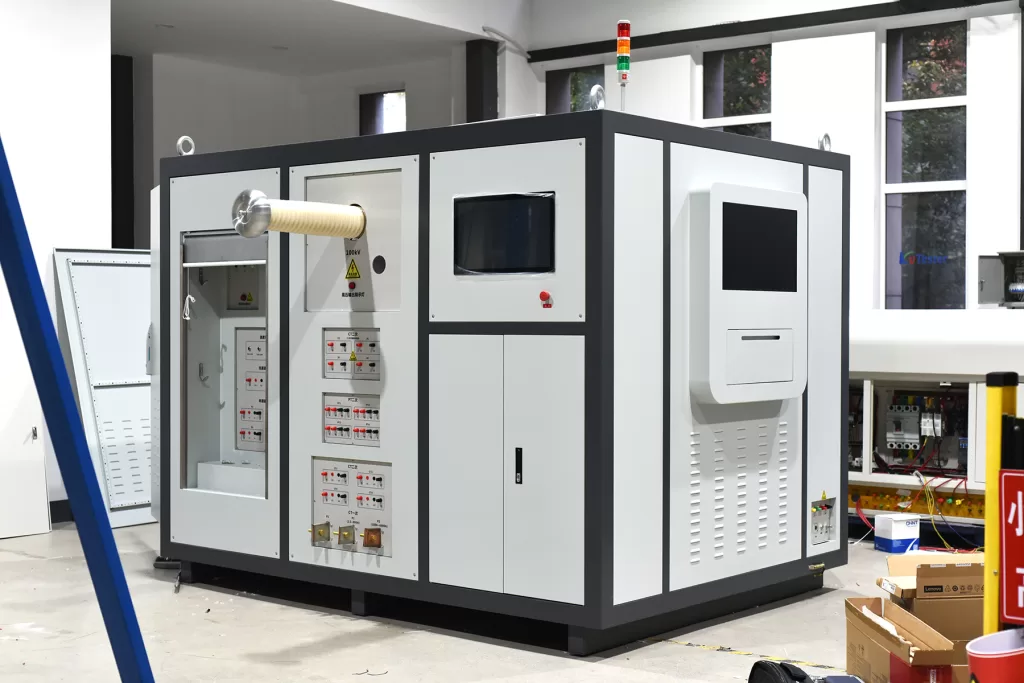 Left-Side View of the Instrument Transformer Comprehensive Performance Testing Device