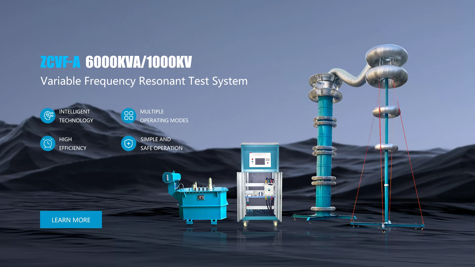 Series Resonance Withstand Voltage Test System Banner