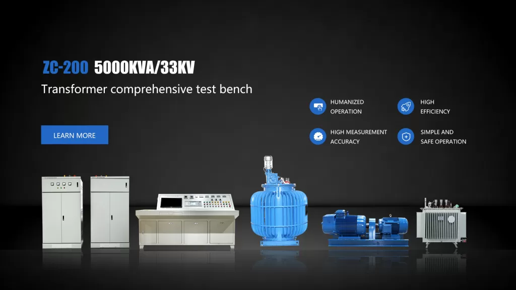 Transformer Comprehensive Testing System Banner