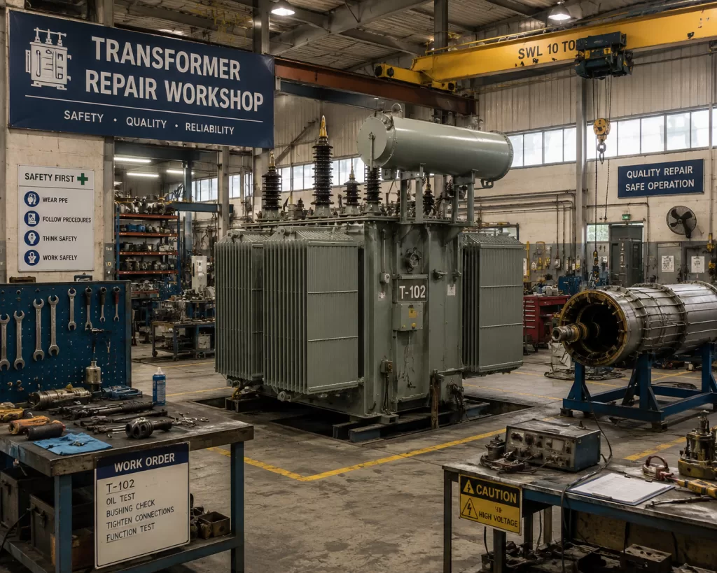 Transformer Repair Workshop