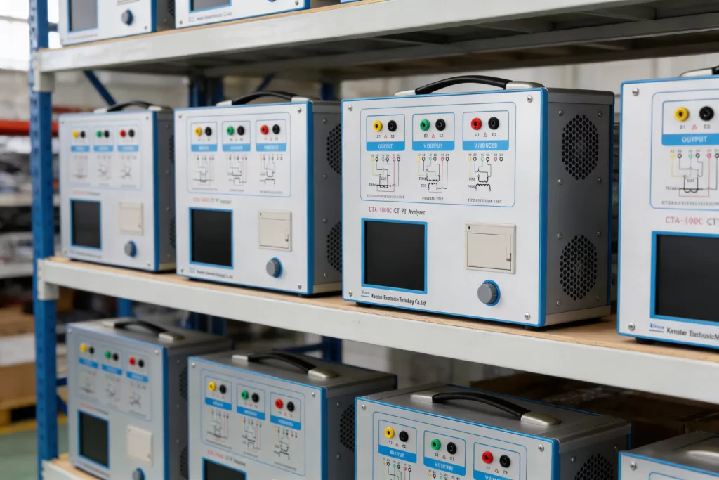 CTA-1000C CTPT Analyzer — Finished Goods Warehouse Display