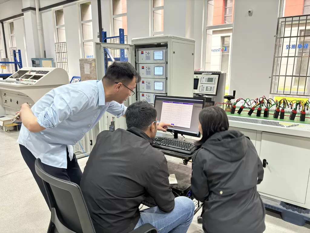 Current transformer test system