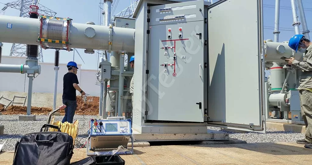 PTA-2000C VT CVT Analyzer Live pictures 1