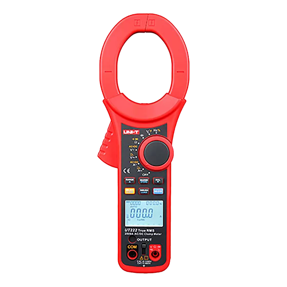 2500A digital clamp meter detail 1