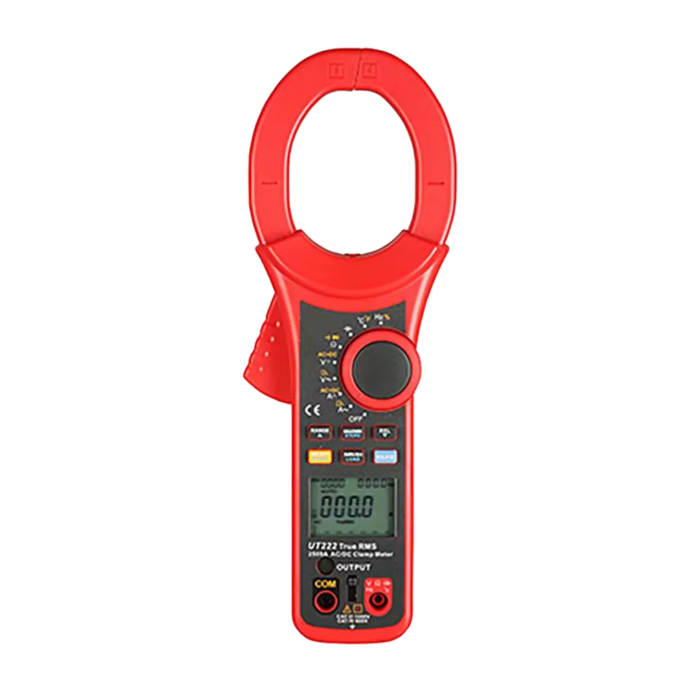 2500A digital clamp meter detail 2