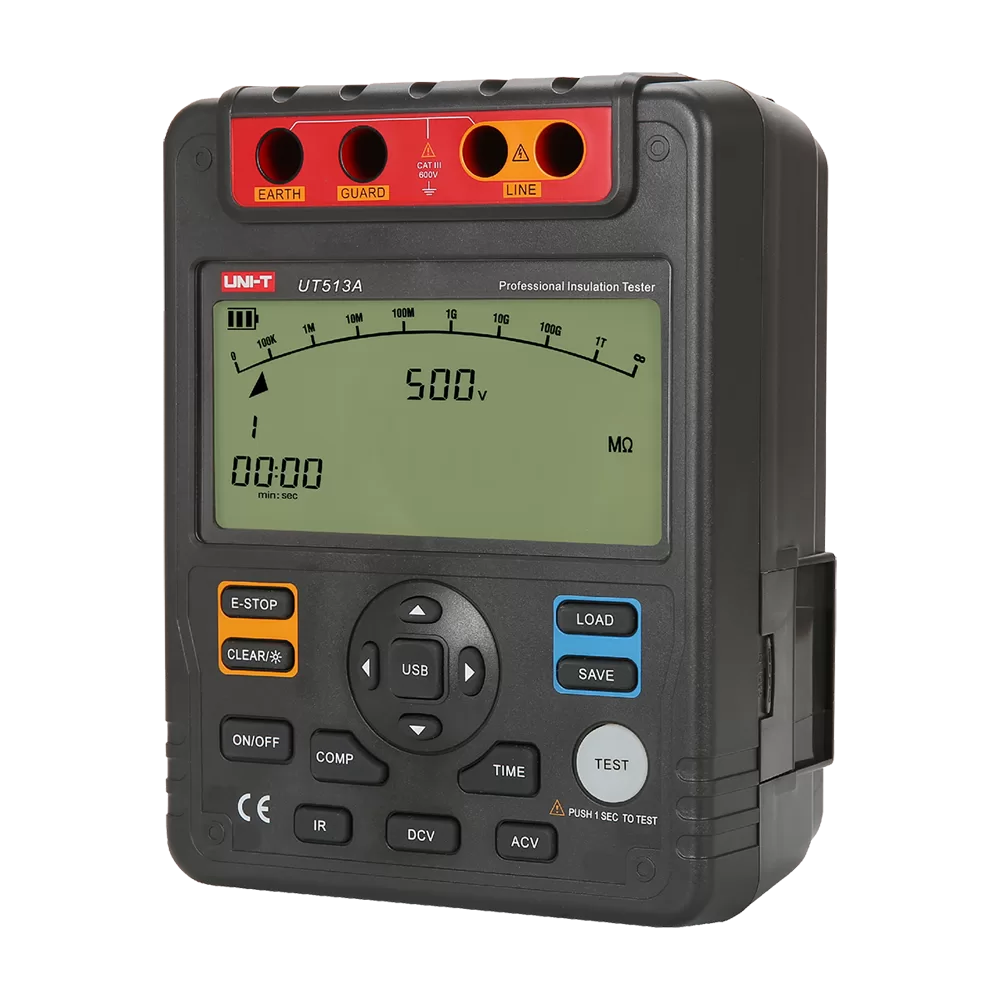 5kV insulation resistance tester detail 2