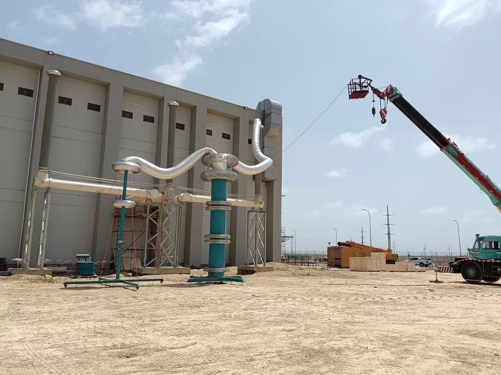 Variable Frequency Series Resonance Test System