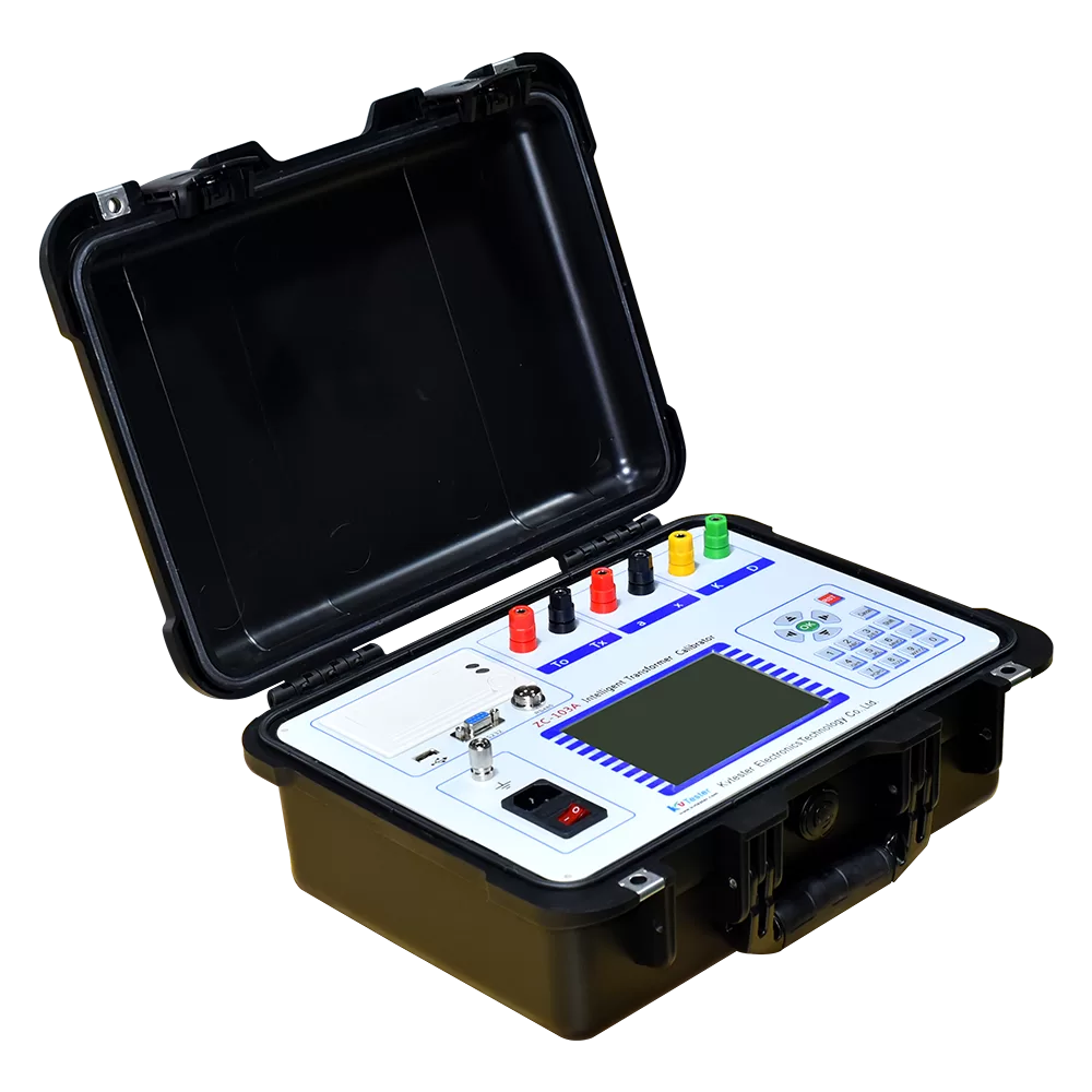 Intelligent current transformer calibrator detail 1