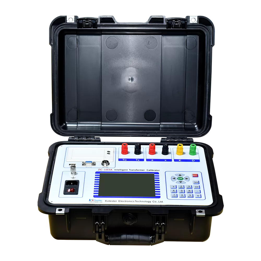 Intelligent current transformer calibrator detail 2
