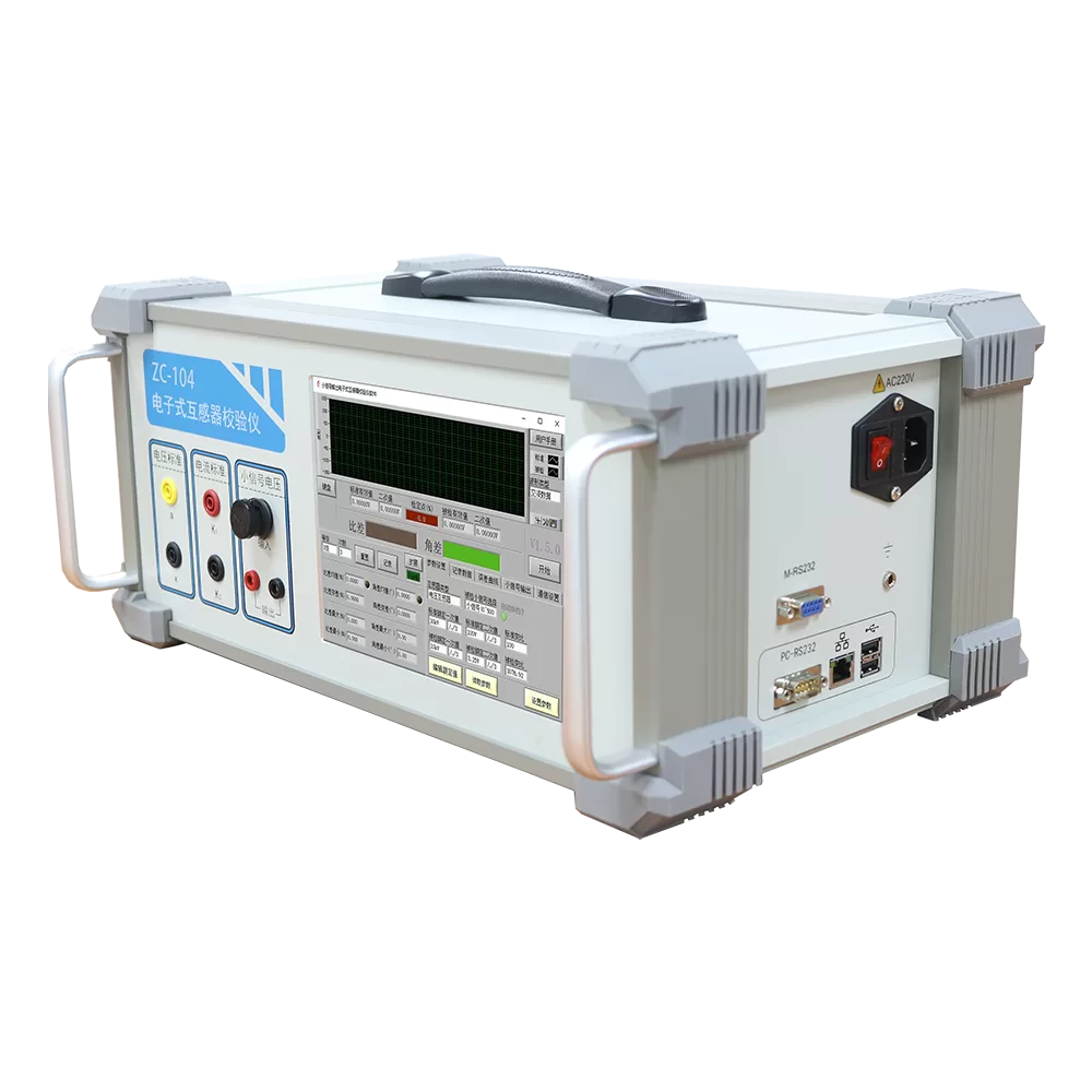 Electronic transformer calibrator detail 2