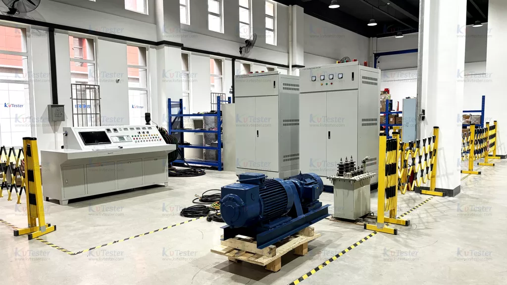 Case picture of transformer comprehensive testing system 1