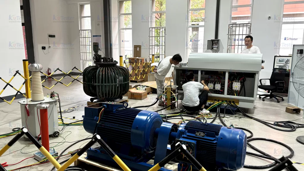 Case picture of transformer comprehensive testing system 2
