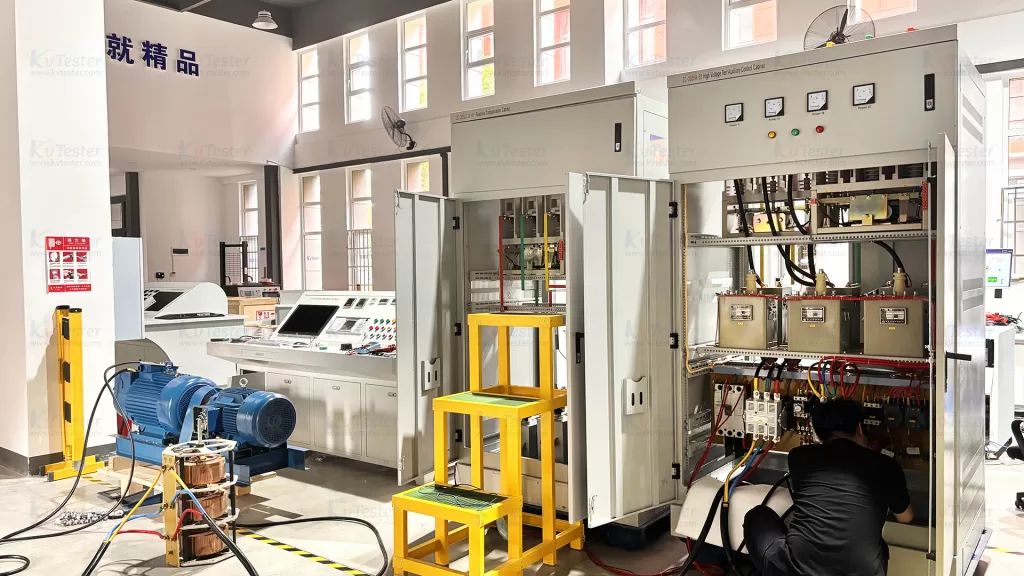Case picture of transformer comprehensive testing system 3
