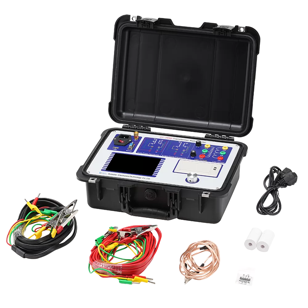 ZC-203D Full-function variable ratio tester Accessory Diagram