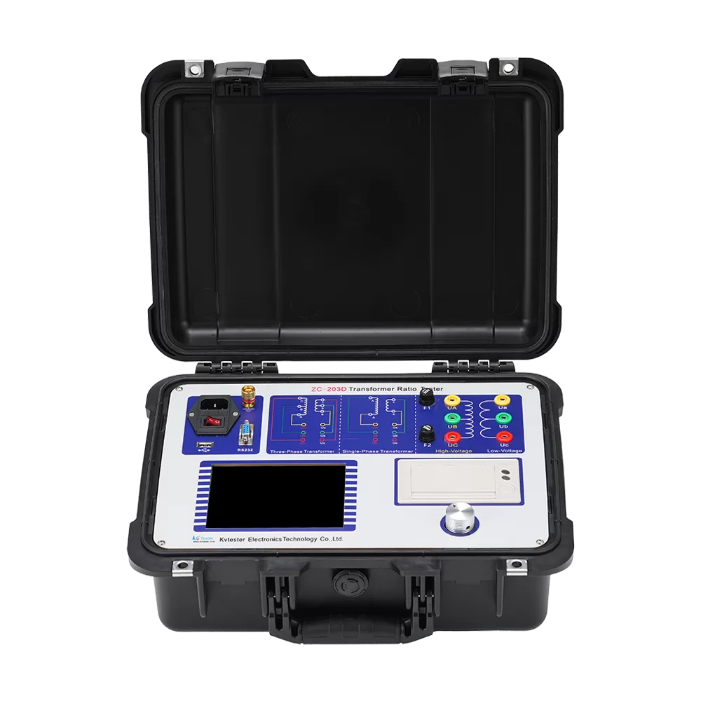 ZC-203D Full-function variable ratio tester Front View