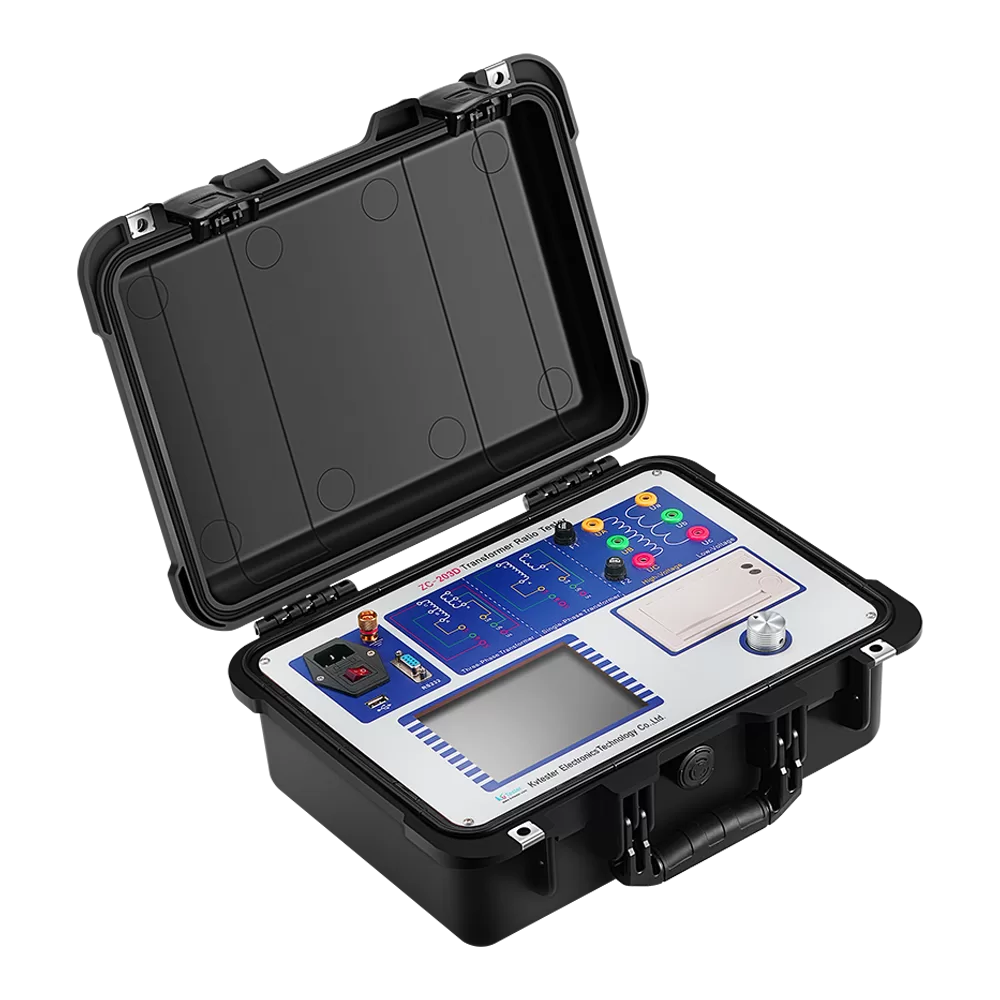 ZC-203D Full-function variable ratio tester Left View