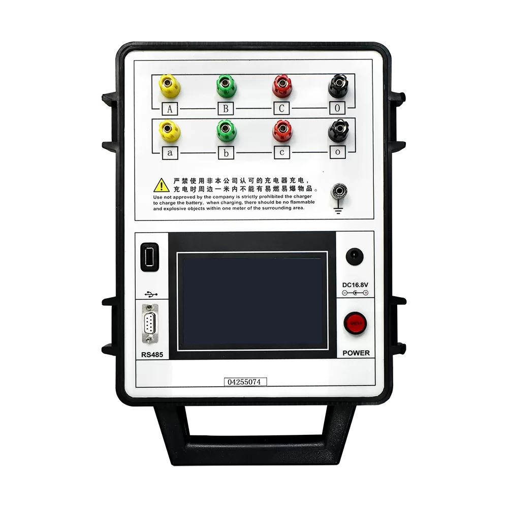 ZC-203M Transformer Ratio Tester Interface