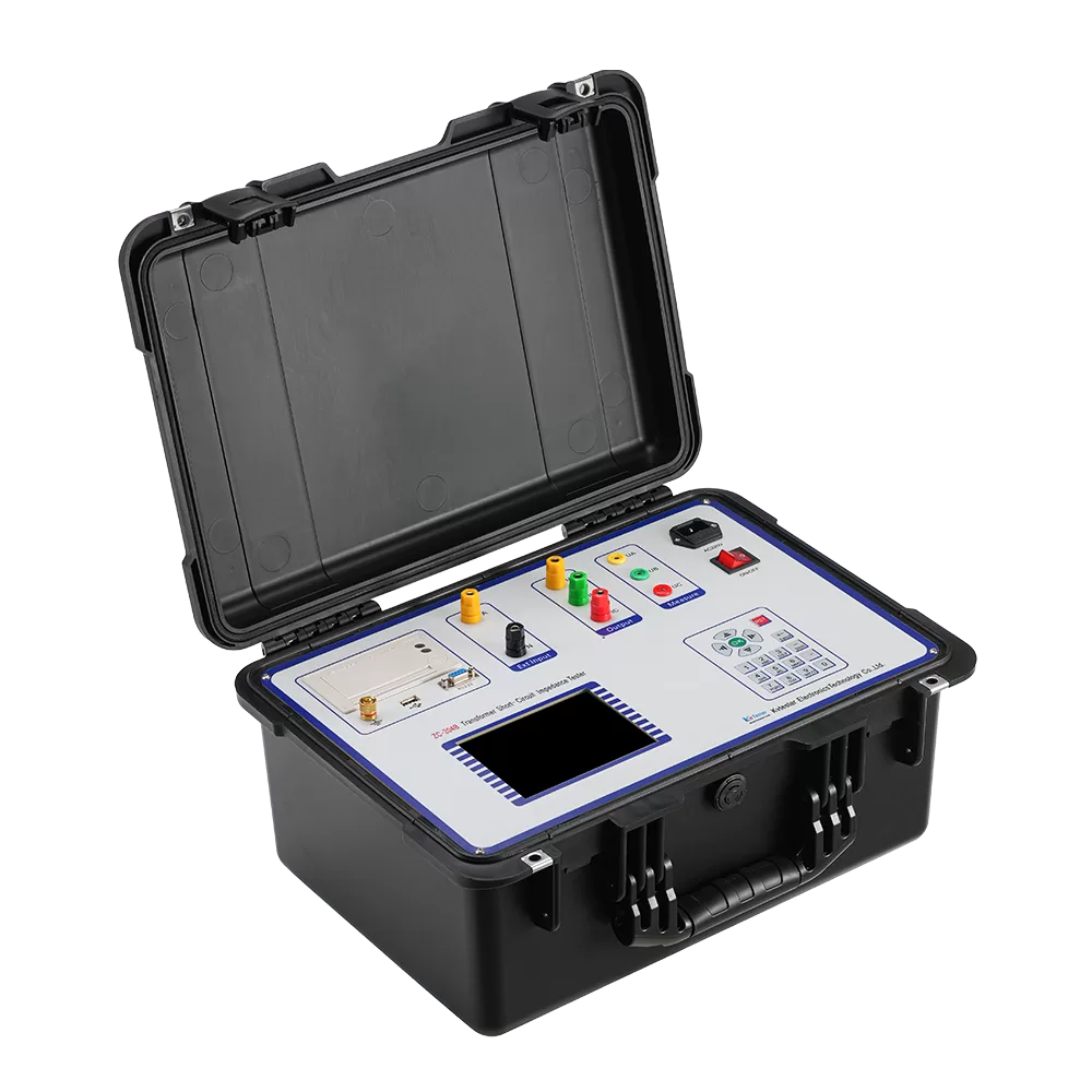 Transformer short circuit impedance tester detail 1
