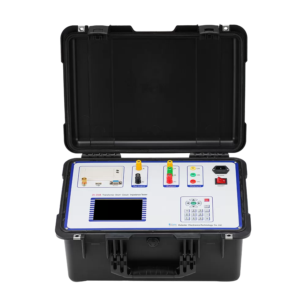 Transformer short circuit impedance tester detail 2