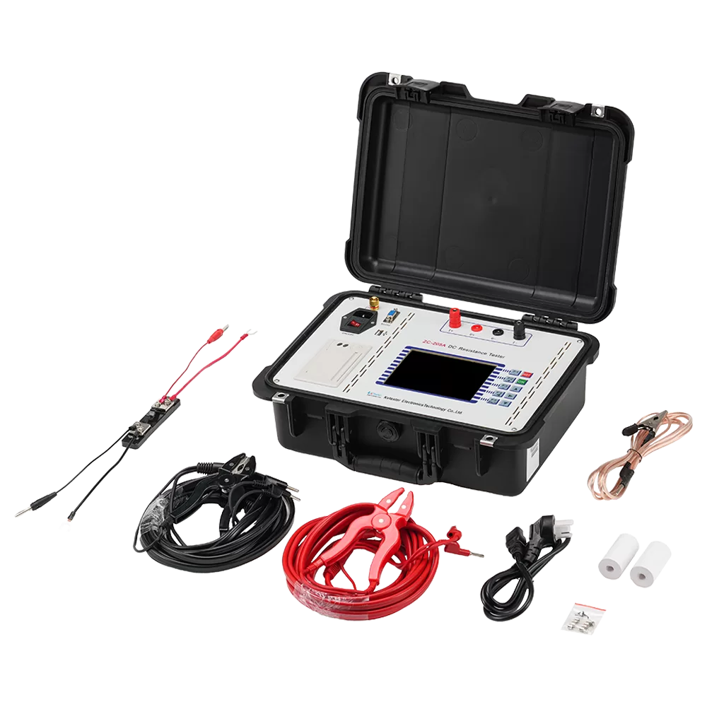 ZC-205A DC Resistance Tester Accessory Diagram