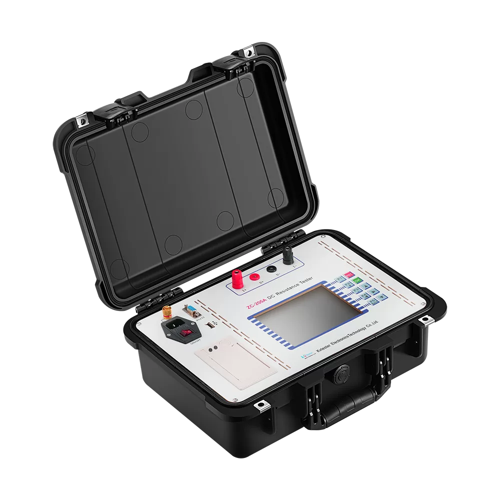 ZC-205A DC Resistance Tester Left View