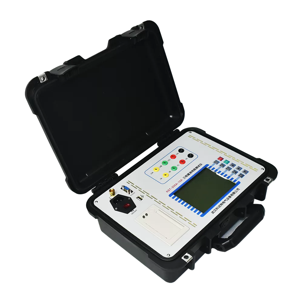 Three-phase DC resistance tester detail 1
