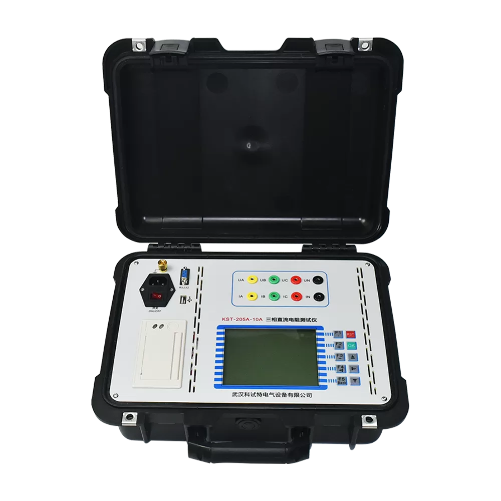 Three-phase DC resistance tester detail 2