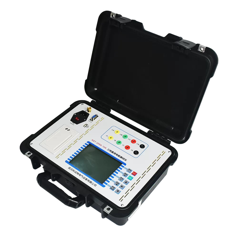 Three-phase DC resistance tester detail 3
