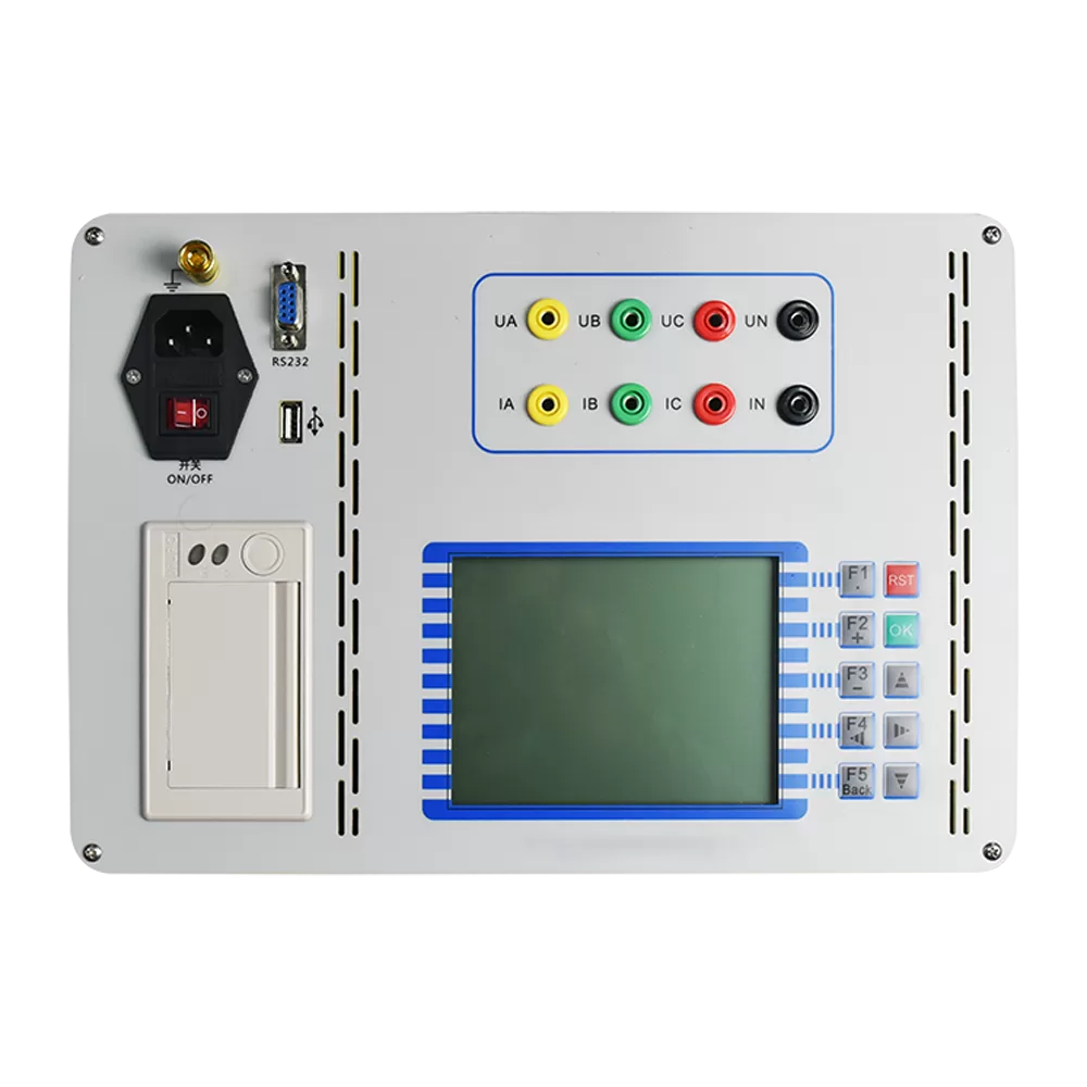 Three-phase DC resistance tester detail 4
