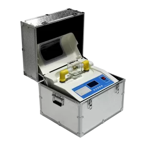 ZC-210F 100kV Transformer Oil Breakdown Voltage Tester Left View