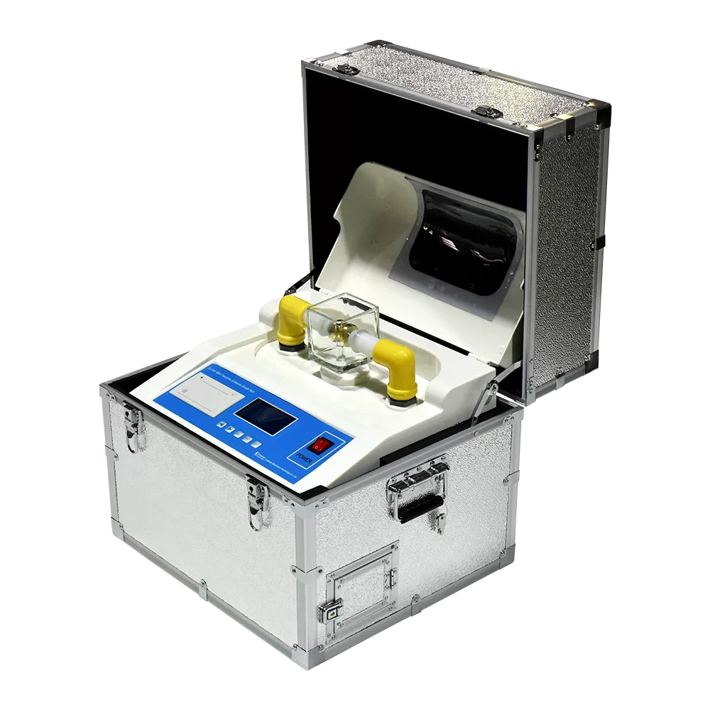 ZC-210F 100kV Transformer Oil Breakdown Voltage Tester Right View