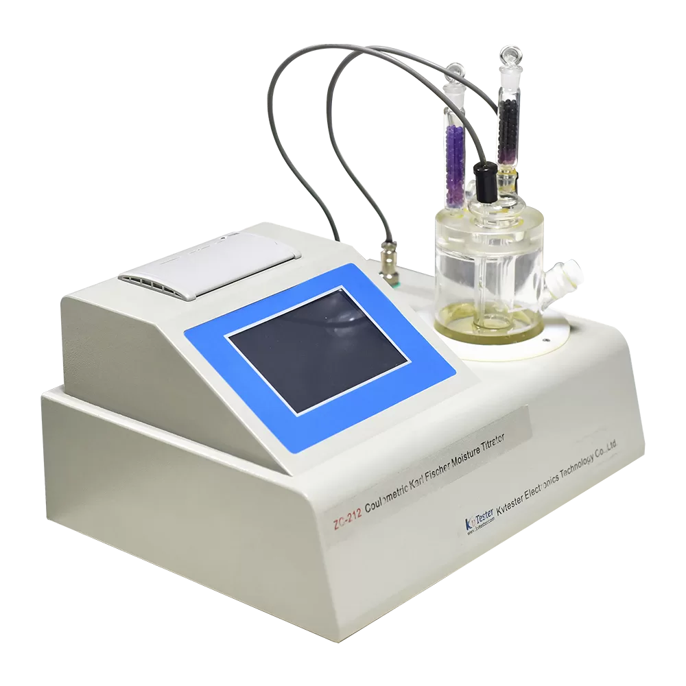 Micro moisture tester for insulating oil detail 1