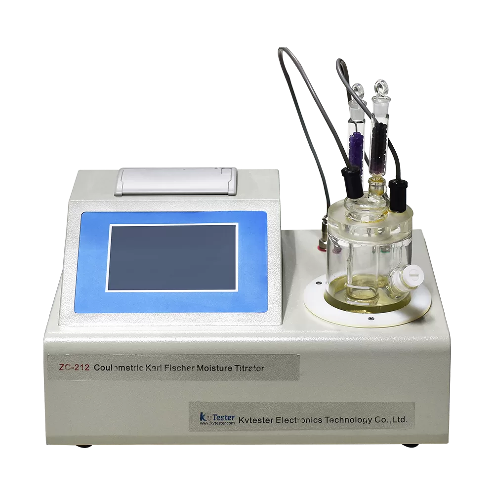 Micro moisture tester for insulating oil detail 2