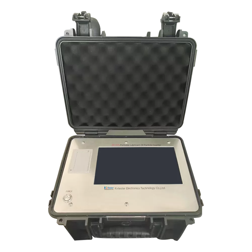 Portable Lubricant Oil Particle Counter detail 1