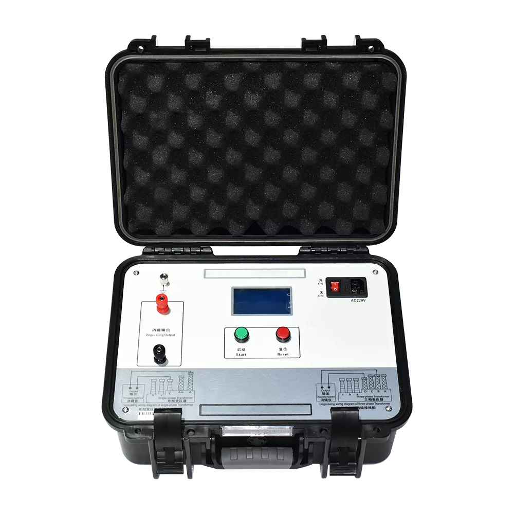 Transformer degaussing instrument detail 2