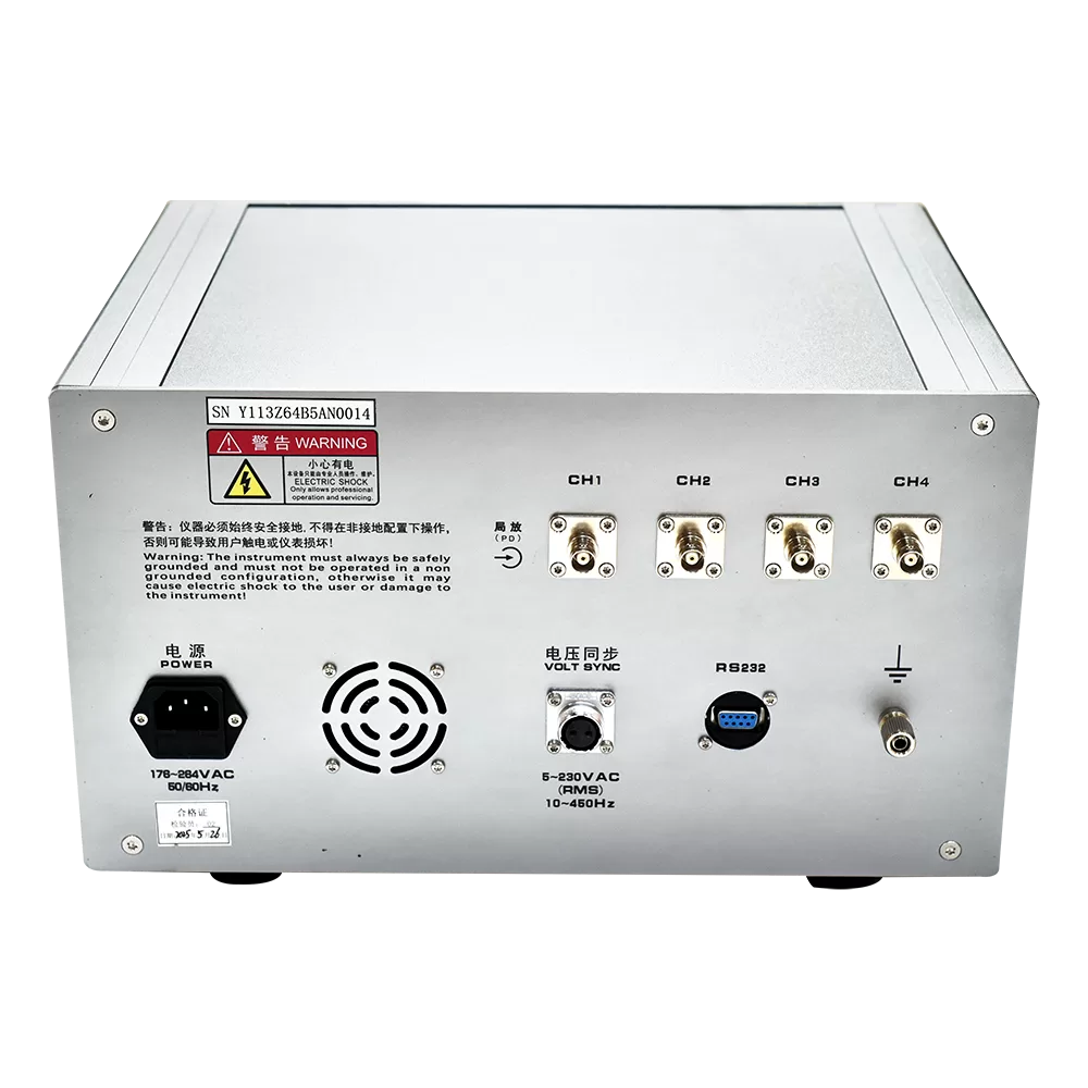 Digital partial discharge detector detail 4