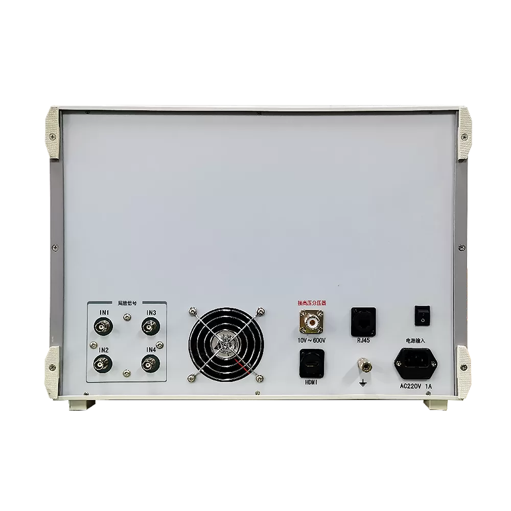 ZC-254 4-ChannelDigitalPartialDischargeDetector Rear View