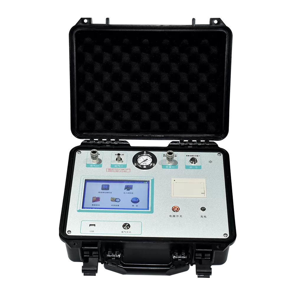 SF6 density relay tester detail 1