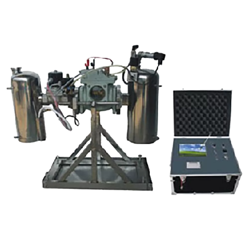 Gas relay calibrator detail 1
