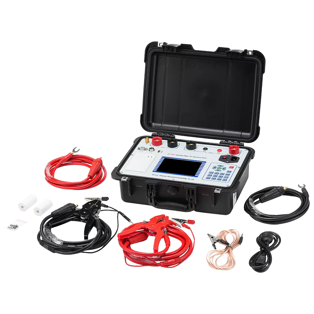ZC-401A Generator Rotor AC Impedance Tester Accessory Diagram