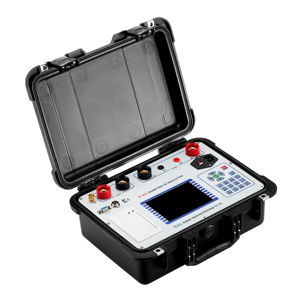 ZC-401A Generator Rotor AC Impedance Tester Left View