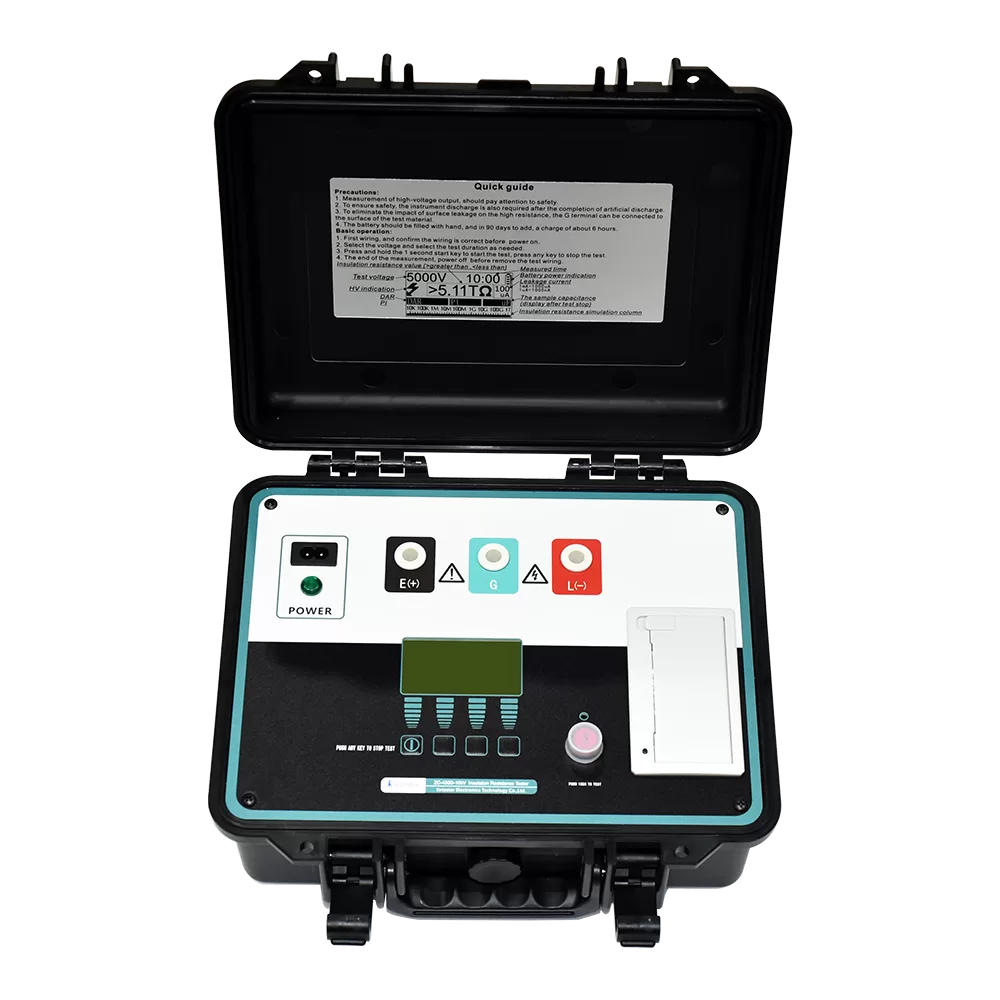 15kv high voltage insulation resistance tester detail 2
