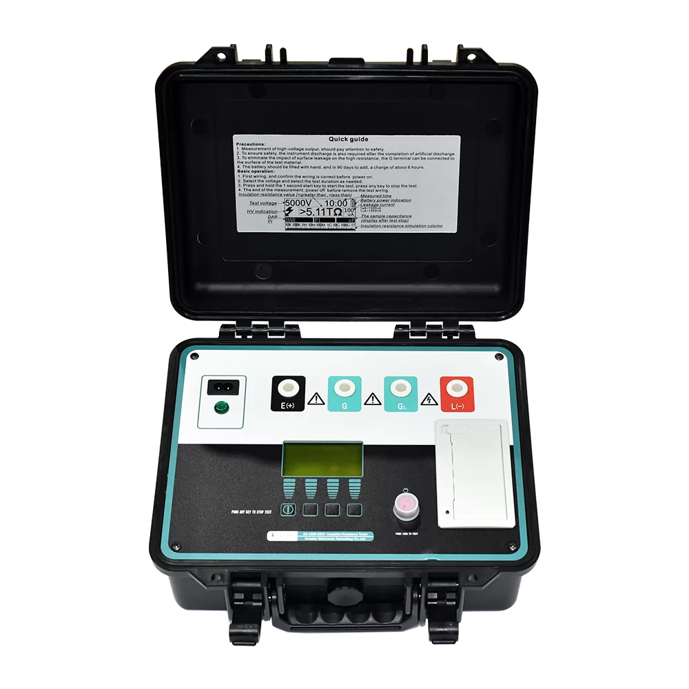 20kv high voltage insulation resistance tester detail 2