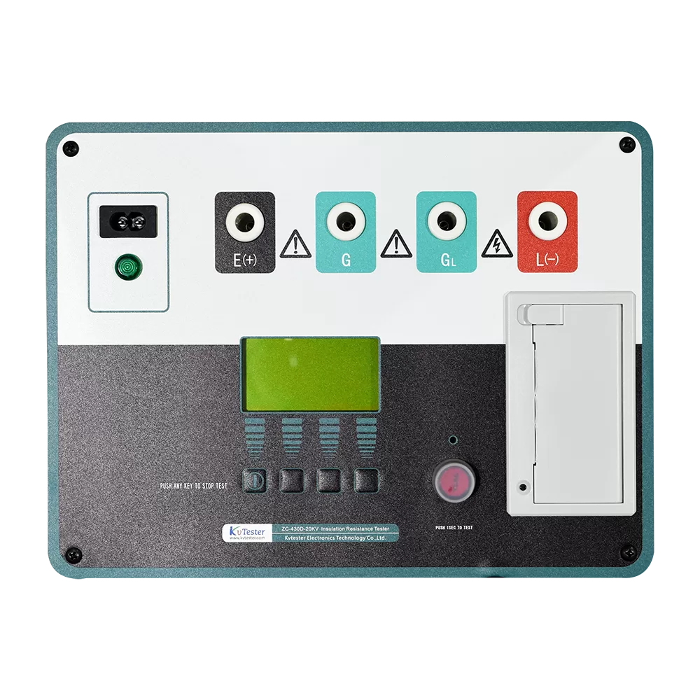 20kv high voltage insulation resistance tester detail 4