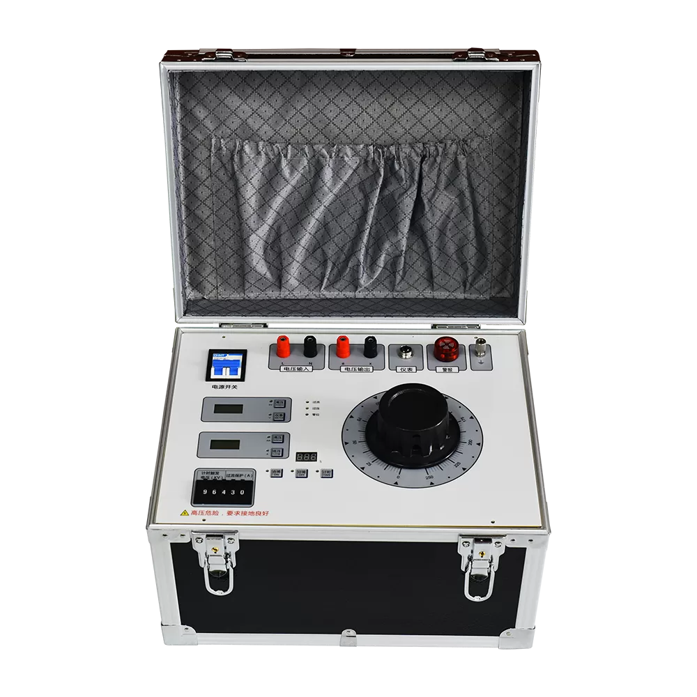 Power frequency withstand voltage tester detail 2