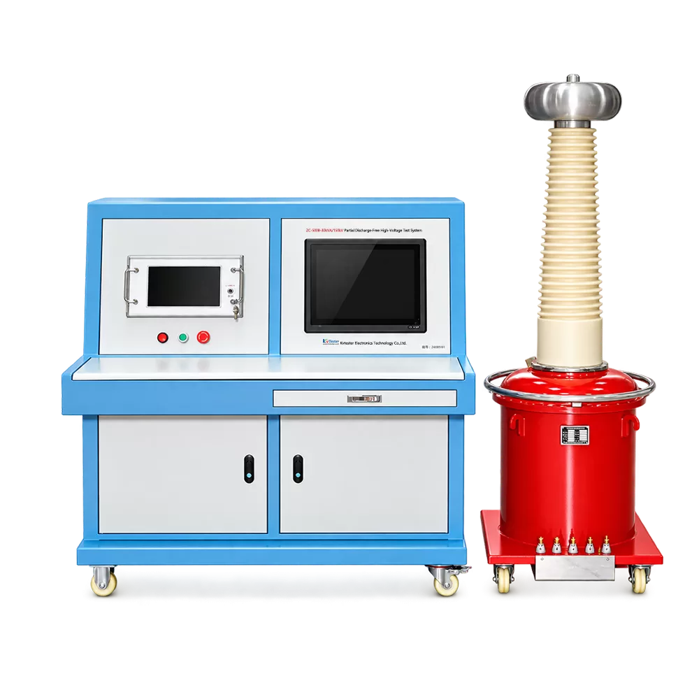 ZC-500B-30kVA-150kV Partial Discharge-Free High-Voltage Test System 2