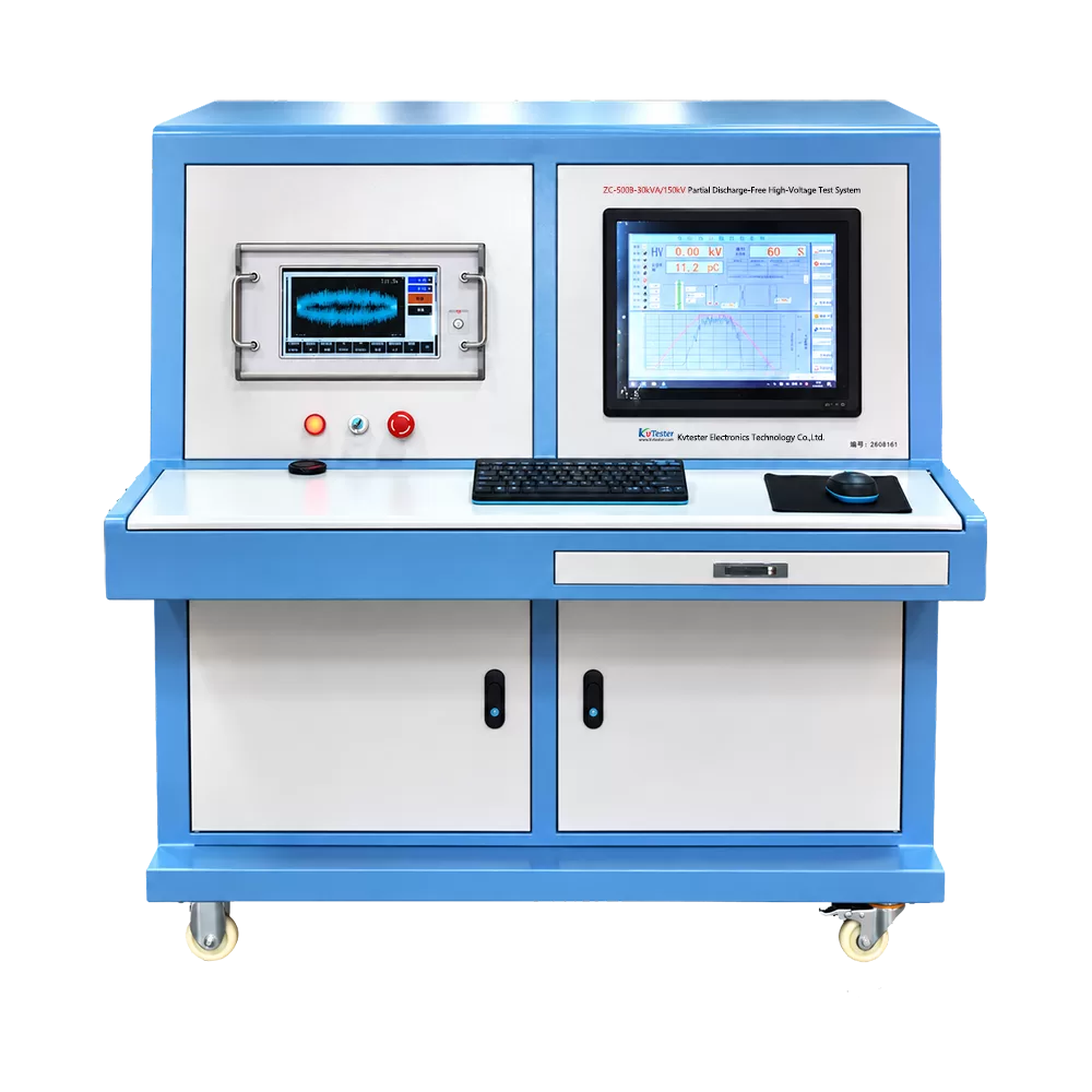ZC-500B-30kVA-150kV Partial Discharge-Free High-Voltage Test System 3